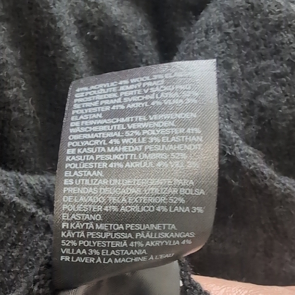 H&M Black Rhinestone Button Cardigan - Picture 5 of 6